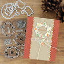 PhotoPlay Say It With Stamps Die Set - Fall Build A Wreath*