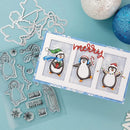 PhotoPlay Say It With Stamps Die Set - Penguins At Play*