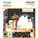 Simple Stories Spooky Nights Bits & Pieces Die-Cuts 23 pack - Journal*