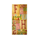 Scenic Route Cardstock Stickers - Monogram - E,F,G,H*