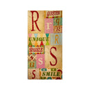 Scenic Route Cardstock Stickers - Monogram - Q,U,S,R*