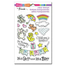 Stampendous Perfectly Clear Stamps - Baby Gift - 4in x 6in set*