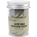 Stampendous-Frantage Aged Embossing Enamel .74oz Aqua*