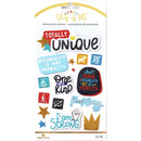 Paper House - This Is Us Embellished Dimensional Stickers 17 pack - Differently Abled*