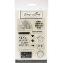 Teresa Collins Clear Stamp Set - Brightside, Remember - 4in x 6in*