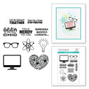 Spellbinders Clear Acrylic Stamps - All Geek*