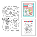 Stampendous Clear Stamp Set FransFormer Snowy Friends*