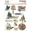 Simple Stories - Simple Vintage Lakeside Layered Stickers 11 pack*