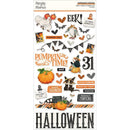 Simple Vintage October 31st - Chipboard Stickers 6"x 12"*