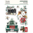 Simple Vintage 'Tis The Season Layered Chipboard