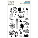 Simple Stories Simple Vintage, Vintage Seas Photopolymer Clear Stamps*