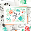 Concord & 9th Dies - Triple-Step Floral Frame^
