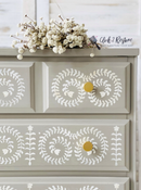 Prima Marketing Re-Design Decor Stencil 9"X 13.5" - Elegant Vine*