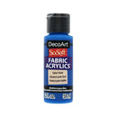 Deco Art - SoSoft Fabric Acrylic Paint 2oz - Mediterranean Blue
