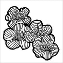 Crafter's Workshop Template 12"X12" - Hawthorn Flowers*