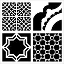 Crafter's Workshop Template 6"x 6" - Marrakesh Tiles*