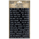 Tim Holtz Idea-Ology Sentiments Label Stickers 64 pack Thoughts