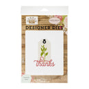 Carte Bella Dies - Farmhouse Market Collection - Thanks Tag*