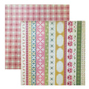 Cosmo Cricket - Tea for Two Collection - 12x12 D/Sided Paper - The Pour Deux*