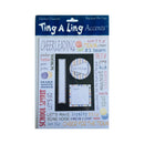 Carolee's Creations - Ting A Ling Die Cuts - Cheerleading Frame*