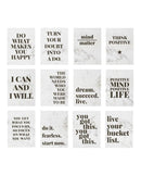 Teresa Collins Art Print Set 6in x 8in - Marble*