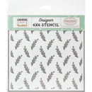 Carta Bella Stencil 6"X6" - Summer Branch, Summer Market*