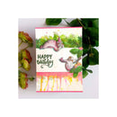 Creative Expressions Designer Boutique Clear Stamps - Happy Sloth Day 6" x 8"*