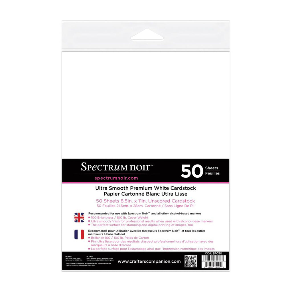 Core'dinations Value Pack Smooth Cardstock 8.5X11 50/Pkg-Krafty