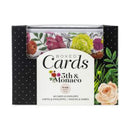 Pink Paislee A2 Cards W/Envelopes (4.375"X5.75") 40/Box 5th & Monaco*