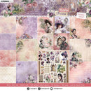 Studio Light Jenine's Mindful Art Designer Paper Pad 12"X12" Nr. 138, Victorian Dreams