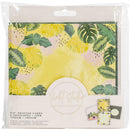 Crafter's Companion - Violet Studio Printed Card Blanks 6"X6" 10 pack - Tropical*