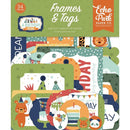 Echo Park cardstock ephemera 33-pack frames & tags: A Birthday Wish Boy*