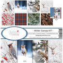 Reminisce Collection Kit 12"x12" - Winter Canvas