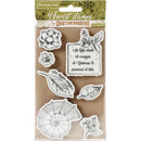 Stamperia Cling Rubber Stamps 3.94in x 6.5in - Botanical*