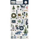 Carta Bella Welcome Winter Chipboard 6"x 13" - Accents