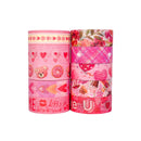 Poppy Crafts washi tape - Valentine Collection