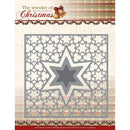 Find It Trading Yvonne Creations Die - Wonder Of Christmas - Stars Frame*