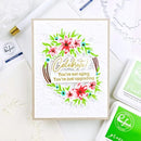 Pinkfresh Studio Die - Rustic Floral Wreath*