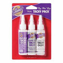 Aleene's Try Me Size Tacky Packs .66 Ounce 3/Pkg Fast Grab Quick Dry & Clear