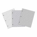 American Crafts - Creative Zen Colouring Folders 9.6 Inch X14 Inch 3 Pack Geometric