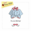 Art Impressions Note-Ables Cling Rubber Stamp Elle