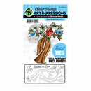 Art Impressions Twist Ties Stamp & Die Set - Tree