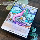 Colorado Craft Company Clear Stamps 6"X6" Mermaid & Whale-By Anita Jeram*