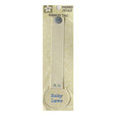 Pressed Petals Ribbon Tag - Baby Love White*