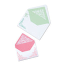 Sizzix Thinlits Dies By Jen Long 6/Pkg - Botanical Envelope Liners