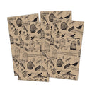 7 Gypsies Collage Tissue Paper 20"x30" - Birdsong 4 Sheets
