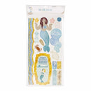 Bo Bunny Adhesive Chipboard Accents 6x12 inch - Down By The Sea