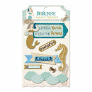 Bo Bunny Adhesive Layered Chipboard - Down By The Sea
