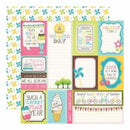Carta Bella - Cool Summer - Summer Season Cards 12X12 D/Sided Paper (Individua