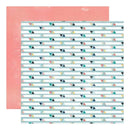 Carta Bella - Hello Again - Triangles 12X12 D/Sided Paper (Pack Of 10)